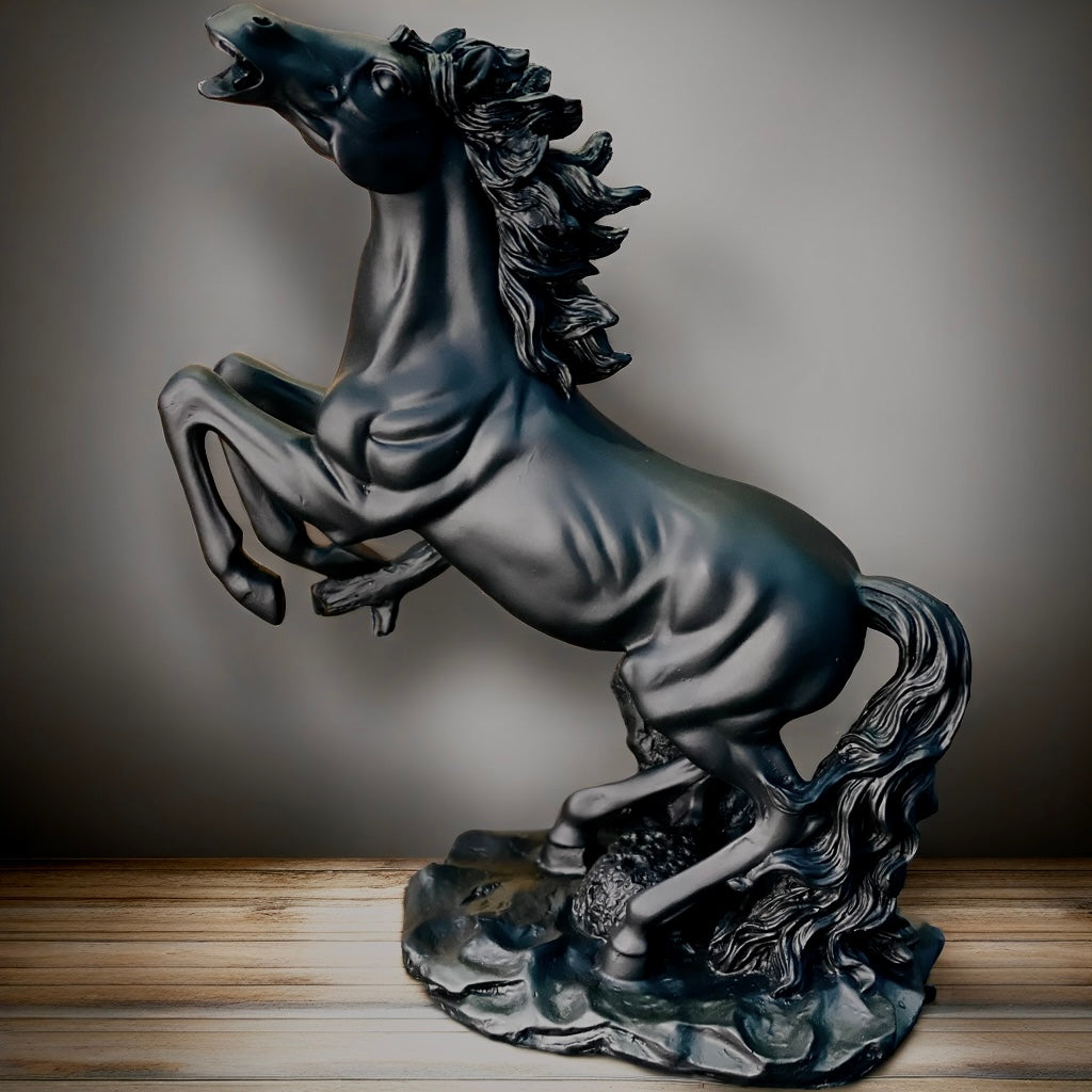 Black Horse Statue